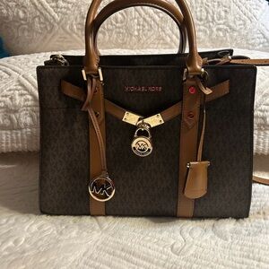 Michael Kors Brown and Tan Women's Bag